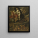 Diane e Virtù Puniscono Venere e Bacco - T. van Malsen — quadro incorniciato alla parete