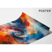Quadro Astratto – Vortice Cromatico | Poster Murale con Colori Dinamici e Movimenti Turbinanti