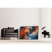 Quadro Astratto – Vortice Cromatico | Poster Murale con Colori Dinamici e Movimenti Turbinanti