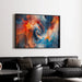 Quadro Astratto – Vortice Cromatico | Poster Murale con Colori Dinamici e Movimenti Turbinanti