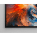 Quadro Astratto – Vortice Cromatico | Poster Murale con Colori Dinamici e Movimenti Turbinanti