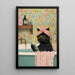 Quadro Chat Relax nella Vasca