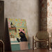 Quadro Chat Relax nella Vasca