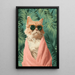Quadro Chat Tropical