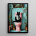 Quadro Chat e Lettura - Momento di Relax Spostato