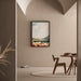Quadro Colorato – Dolcezza delle Colline | Poster Paesaggio Astratto Pastello | Decorazione Rilassante per Soggiorno, Camera o Ingresso