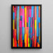Quadro Colorato – Vibrazioni Cromatiche | Poster Astratto Colori Vivaci