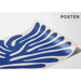 Riproduzione del dipinto Decorativo Bohemien - Vibrazioni Blu