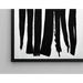 Quadro decorativo – Silhouette unite | Poster astratto minimalista nero e bianco | Poster elegante di gruppo umano stilizzato