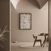 Design Noir e Bianco – Linee Eteree | Poster Astratto Grafico Moderno