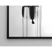 Quadro Design – Riflessioni Enigmatiche | Poster Astratto Nero e Bianco Minimalista