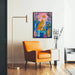Quadro Ghepardo - Eleganza e Colori Vivaci