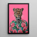Quadro Leopardo - Stile Tropical e Pop Art