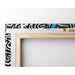 Quadro Pop Art – Chats Stilizzati | Poster Urbano Colorato in Stile Keith Haring