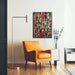 Quadro Pop Art – Figures Astratte | Poster Grafico Urbano Rosso e Nero