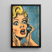 Quadro Pop Art – Surprise al Telefono | Poster Vintage Retrò Stile BD