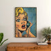 Quadro Pop Art – Surprise al Telefono | Poster Vintage Retrò Stile BD