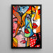 Quadro Quadro Pop Art - Volti Frammentati