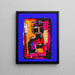 Street Art – Love Boom | Poster colorato in stile Basquiat Pop Art | Poster urbano moderno per decorazione dinamica