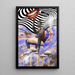 Poster Street Art – Serenità Psichedelica | Poster Pop Art Surreale con Funghi e Spirali
