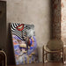 Poster Street Art – Serenità Psichedelica | Poster Pop Art Surreale con Funghi e Spirali