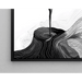 Quadro decorativo di design – Fusion Organique | Poster astratto nero e bianco elegante