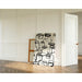 Quadro decorativo in bianco e nero – Sguardi Intrecciati | Poster Minimalista Volti in Linea Continua