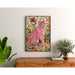 Quadro tigre - Tigre Rosa Floral