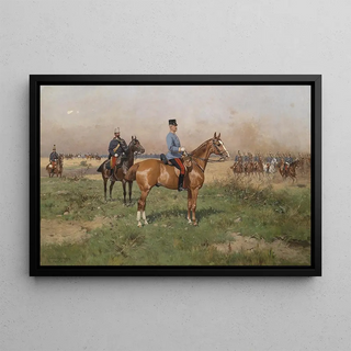 Tadeusz Ajdukiewicz - Leopold von Croy im Manver.webp