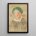 Garçon à la casquette verte - Tadeusz Makowski — quadro incorniciato alla parete