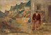 Paesaggio bretone con un vecchio pescatore - Tadeusz Makowski — vista dell’opera