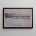 Ponte sul Senna - Tadeusz Makowski — quadro incorniciato alla parete