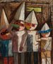 Carnevale dei bambini con una bandiera - Tadeusz Makowski — vista dell’opera