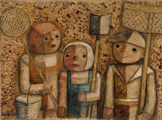 Tadeusz Makowski - Children going fishing.webp