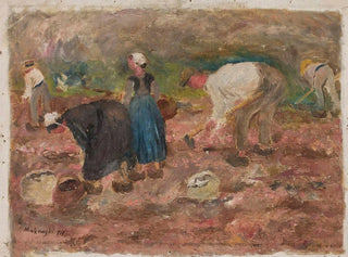 La raccolta delle patate - Tadeusz Makowski — vista dell’opera