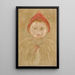 Enfant en cape - Tadeusz Makowski — quadro incorniciato alla parete