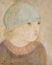 Fille au chapeau bleu - Tadeusz Makowski — vista dell’opera