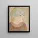 Fille au chapeau bleu - Tadeusz Makowski — quadro incorniciato alla parete