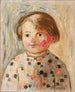 Una ragazza con le guance rosa - Tadeusz Makowski — vista dell’opera