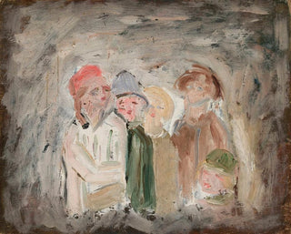 Cinque bambini - Tadeusz Makowski — vista dell’opera
