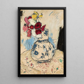 Tadeusz Makowski - Flowers in a flowervase.webp