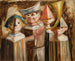 Quattro bambini con una tromba - Tadeusz Makowski — vista dell’opera