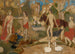 Scène di giardino con personaggi e cigni - Tadeusz Makowski — vista dell’opera