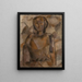 Fille - Tadeusz Makowski — quadro incorniciato alla parete