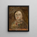 La tête de la fille - Tadeusz Makowski — quadro incorniciato alla parete