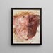 Testa maschile - Tadeusz Makowski — quadro incorniciato alla parete