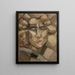 Tête - Tadeusz Makowski — quadro incorniciato alla parete