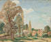 Paesaggio rurale con alberi - Tadeusz Makowski — vista dell’opera