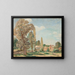 Paesaggio rurale con alberi - Tadeusz Makowski — quadro incorniciato alla parete