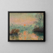 Paesaggio al tramonto - Tadeusz Makowski — quadro incorniciato alla parete